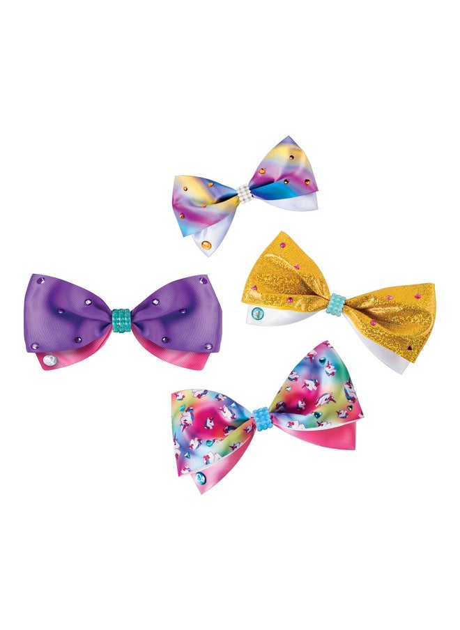 Cool maker - Jojo Siwa Bow Maker With Rainbow And Unicorn Patterns For Ages 6 And Up - Image 1