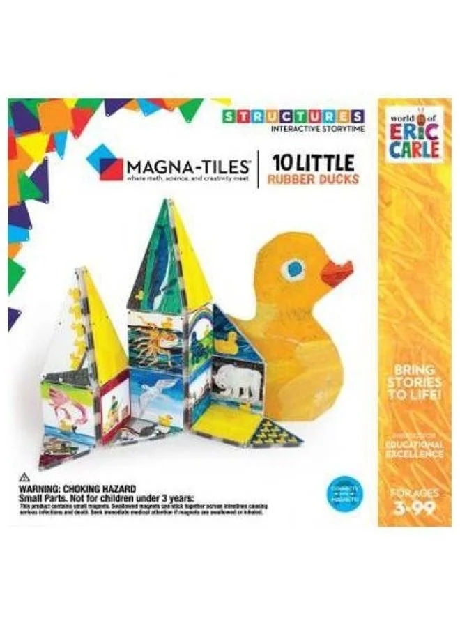 MAGNA-TILES CreateOn 10 Little Rubber Ducks