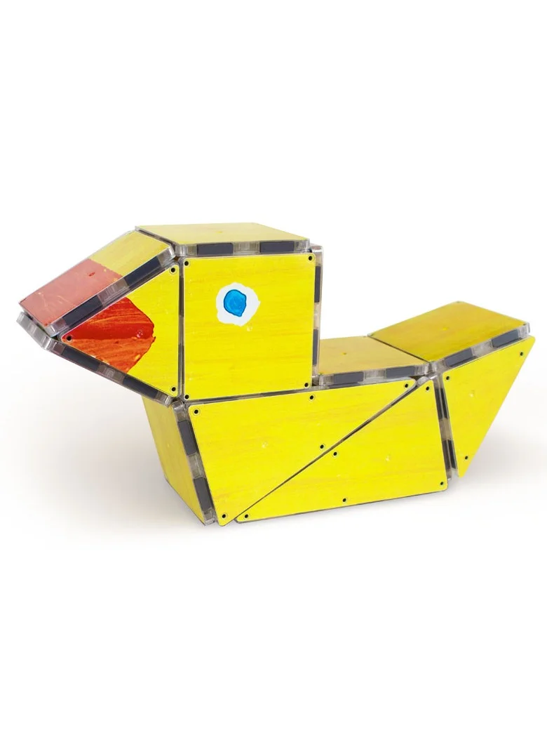 MAGNA-TILES CreateOn 10 Little Rubber Ducks