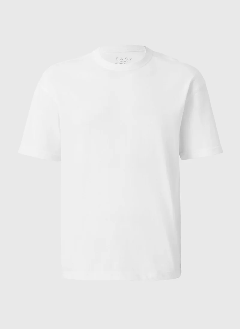Matalan White Heavy Weight T-Shirt