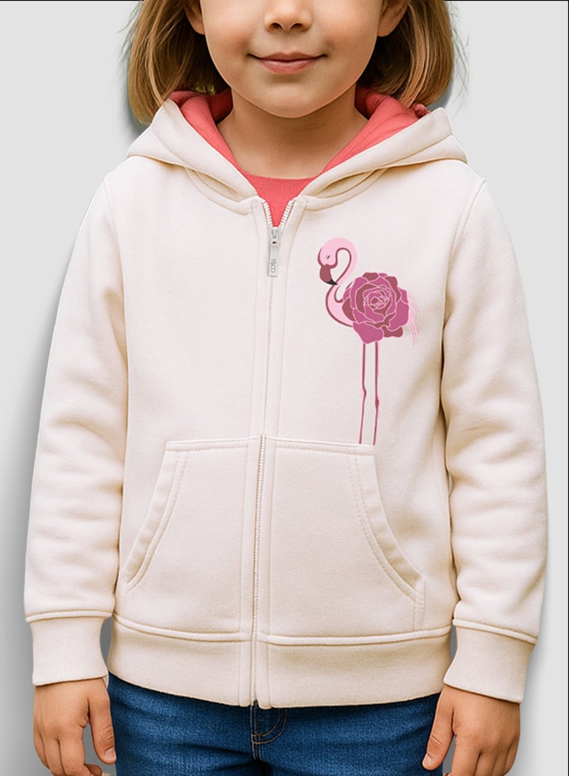 Y&CO Rose Flamingo Hoodie - Image 3