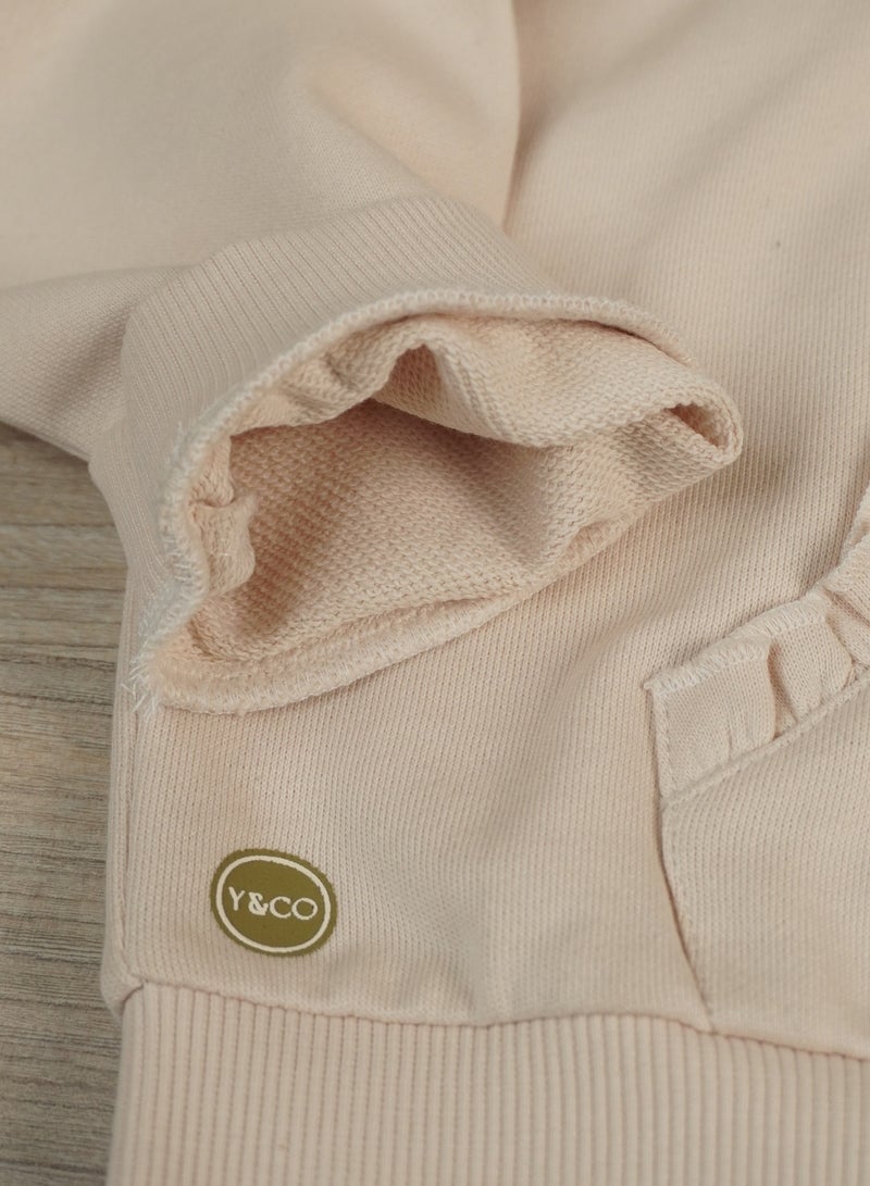 Y&CO Rose Flamingo Hoodie - Image 4