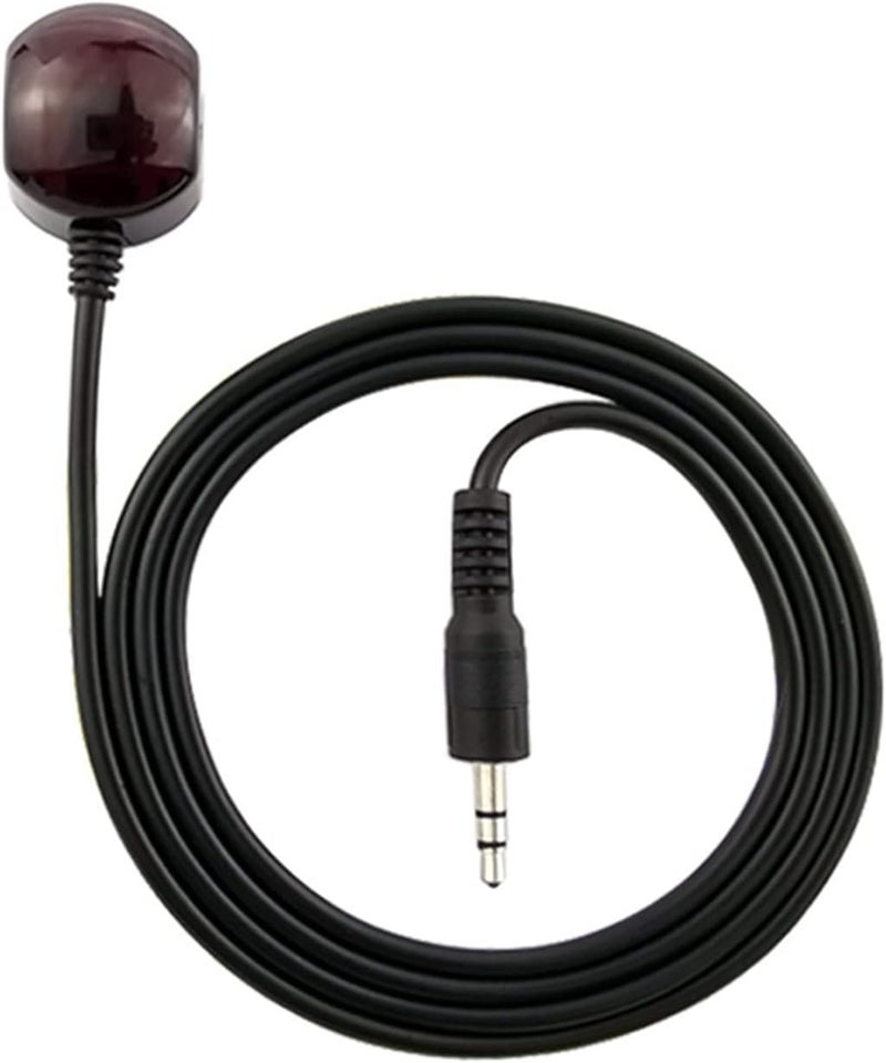 Herfair IR Receiver Infrared Remote Control Extender Cable with 3.5mm Plug Jack for 38-56KHz Spectrum Motorola Arris Xfinity Comcast Verizon FiOS STB/Repeater/DVD/DVR/PVR/TV Receiver (5FT) - Image 5