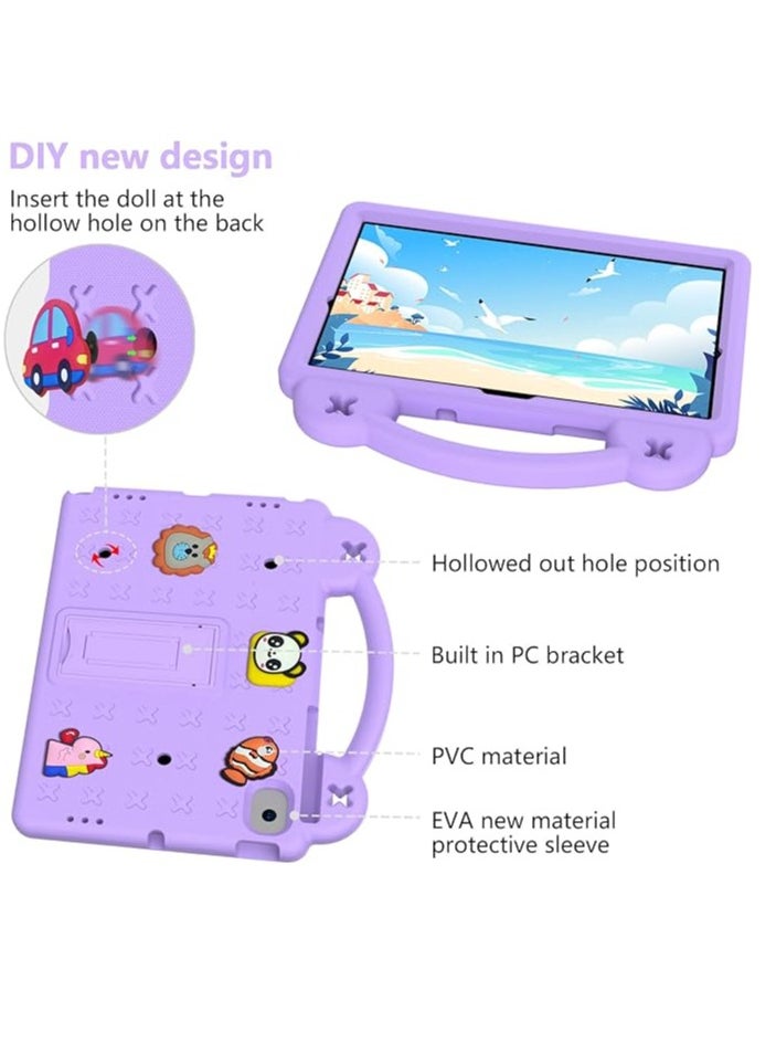 General - Kids Case Compatible with Lenovo Tab M10 3rd Gen 10.1 inch (TB-328FU/TB-328XU) 2022, Heavy Duty EVA Foam Shockproof Cover Kids Proof Tablet Case with Stand - Image 1