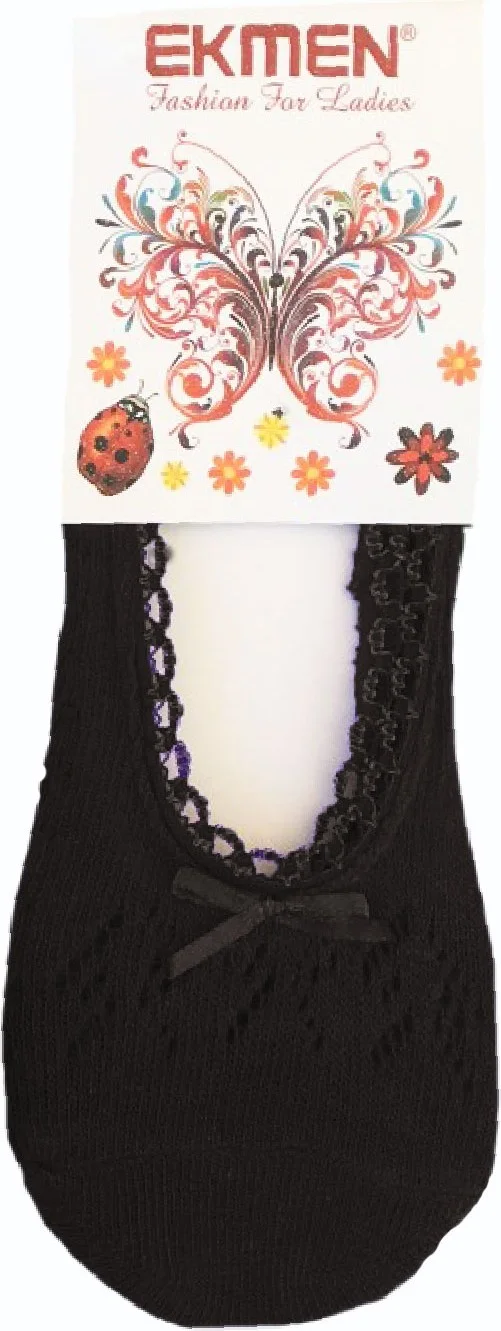 هيبسين راكيب Competing All Women Ballerina Socks Colorful Cotton Air Conditioned Bow Tied Economical