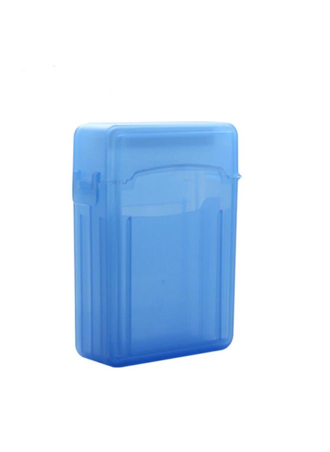 Generic 2.5 Inch Hard Disk Protection Case Double Layer Storage PP Dust-proof And Moisture-proof Storage Box Notebook Hard Disk Box HD201-Color:Green  - Image 1