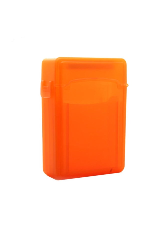 Generic 2.5 Inch Hard Disk Protection Case Double Layer Storage PP Dust-proof And Moisture-proof Storage Box Notebook Hard Disk Box HD201-Color:Green  - Image 3