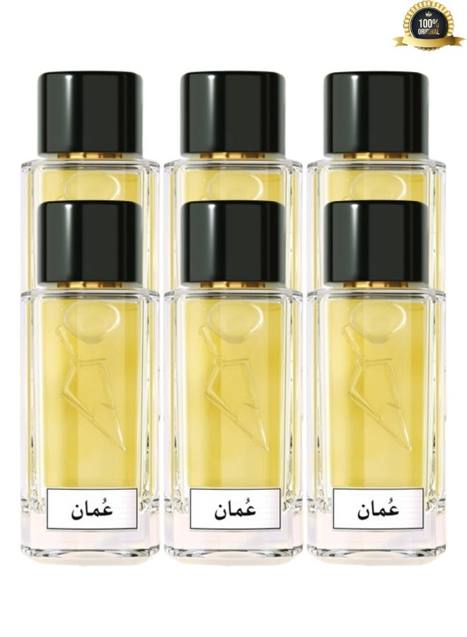 أومان 6 قطع عطر عمان 100مل - Image 1