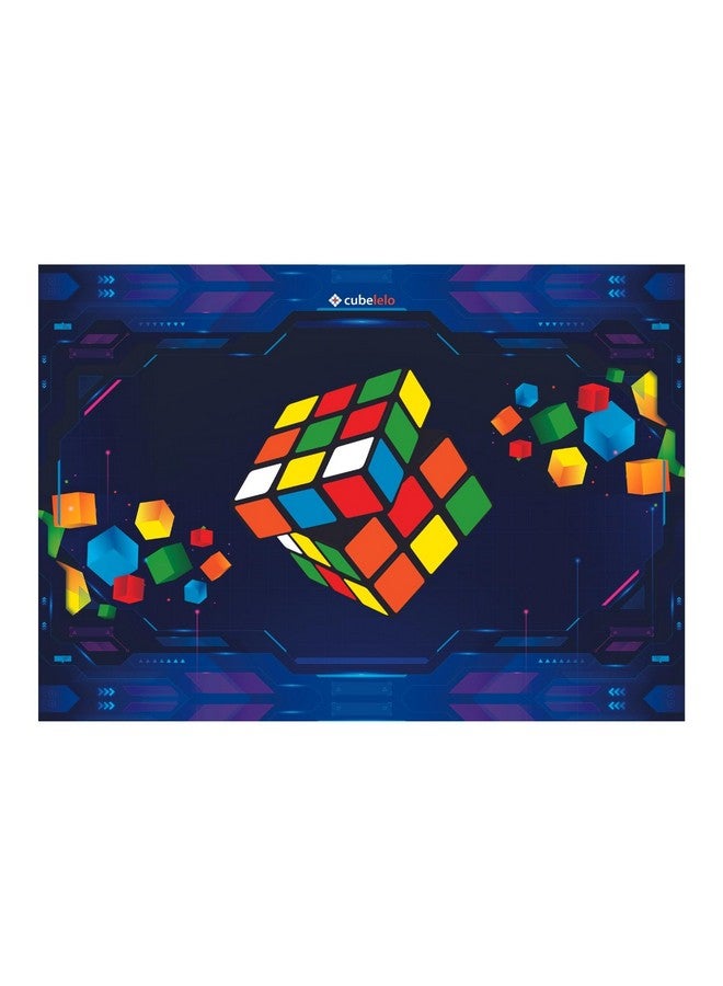 Cubelelo Cubelelo Cube Matrix Mat | Premium Non-Slip Mat for Speed Cubing | Large Surface Area | Durable & Easy to Clean | Perfect for Competitive Cubing | Protects Cubes & Surfaces | Ideal for Kids & Adults - Image 3