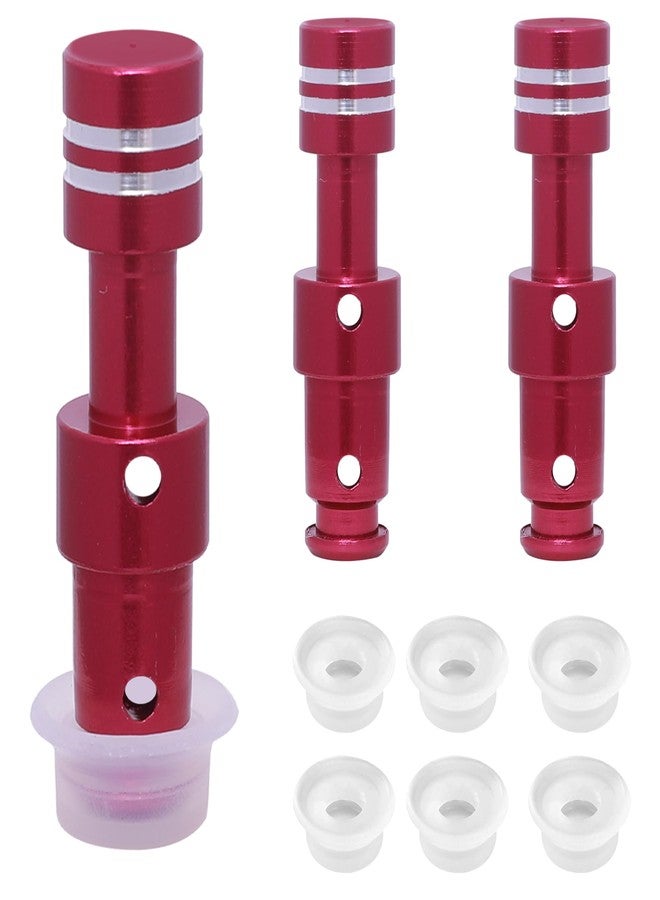 ختم صمام عائم عام مع 6 حشوات ختم لأجزاء طنجرة الضغط متوافقة مع طنجرة الضغط ديو/ديو بلس/لوكس 8 QT، 0.85x0.85 إنش، فضي، DA-60FF-003 - Image 1