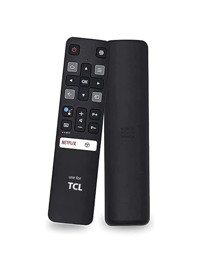 Zaboon Replacement Tcl Tv Remote Control Rc802V For Tcl Android 4K Uhd Smart Tv 40S330 32S330 65Q637 55Q637 40S334 32S334 70S430 55S430 - Image 1