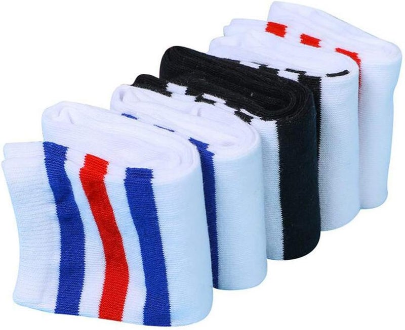 Skydume Snadulor Colored Knee High Tube Socks Soccer Socks School Team Socks for 3-8 Years Old Kids Girls Boys - Image 2