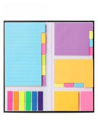 Sticky Notes Set, 410pcs Divider Sticky Notes Tabs, Divider Self-Stick Notes Pads Bundle with Bookmark Index,Planner Sticky for Planner Sticky Notes Tabs for School Supplies, Office, Book Notes - pzsku/ZB94A8D0D19837239DEEDZ/45/_/1725687736/4c30488b-bf3a-4c6e-9ef8-dcc0ea18d94a