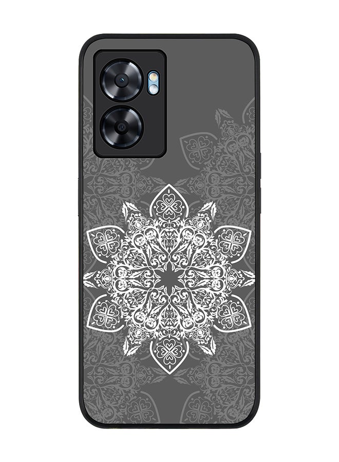 Stylizedd Rugged Black edge case for Oppo A77 5G / Oppo A57 5G, Slim fit Soft Case Flexible Cover - Arab Odessey - Image 1