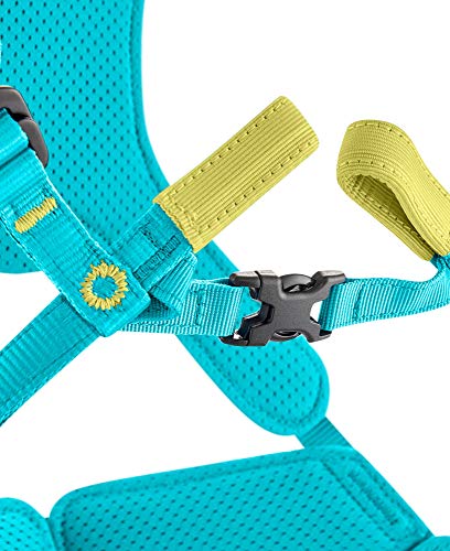 EDELRID Fraggle III Kid's Full Body Climbing Harness - Icemint 2X-Small - Image 3