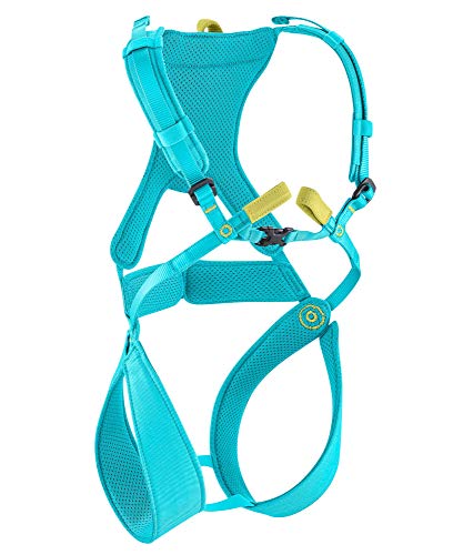 EDELRID Fraggle III Kid's Full Body Climbing Harness - Icemint 2X-Small - Image 1