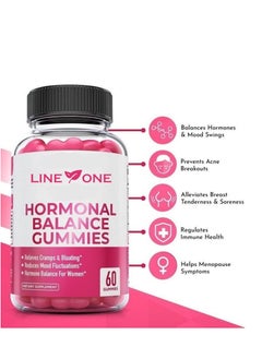 Women's PMS Relief Berry Harmony Balance Female Hormones ,Relieves Cramps & Bloating,Reduces Mood Fluctuations,Hormone Balance For Women,Dietary Supplement 60 Gummies - pzsku/ZB94AC063A100C4874CE7Z/45/_/1719821840/125b9f4d-089f-415f-bc29-89ff60d8a8b2