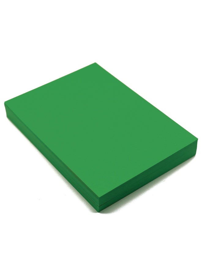 firstnock Color Card Paper Green, A6 - 50 Sheets - 250GSM Thick Colored Card Stock - Premium Craft Paper for DIY, Invitations, Arts & Crafts and Printing (10x15cm) - Image 1