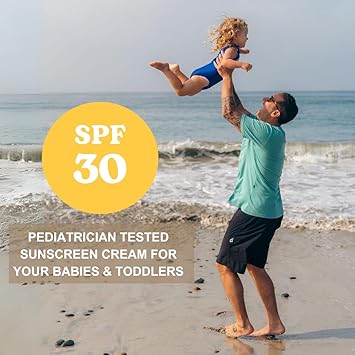 Badger كريم واقي شمس للأطفال بادجر SPF30 واسع الطيف مقاوم للماء يحمي من أشعة UV 87 مل - Image 2