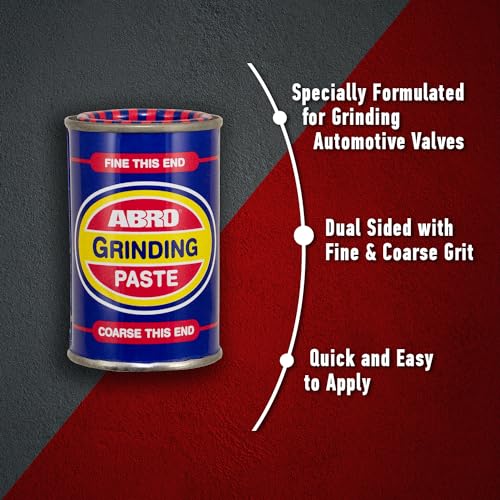 ABRO Grinding Paste, Industrial Strength, Specialized for Automotive Valve Grinding, Unique Can Design for Easy Grit Customization, Enables Smooth Spreading and Sanding, Quick to Apply Formula - Image 4