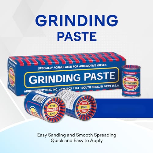 ABRO Grinding Paste, Industrial Strength, Specialized for Automotive Valve Grinding, Unique Can Design for Easy Grit Customization, Enables Smooth Spreading and Sanding, Quick to Apply Formula - Image 2