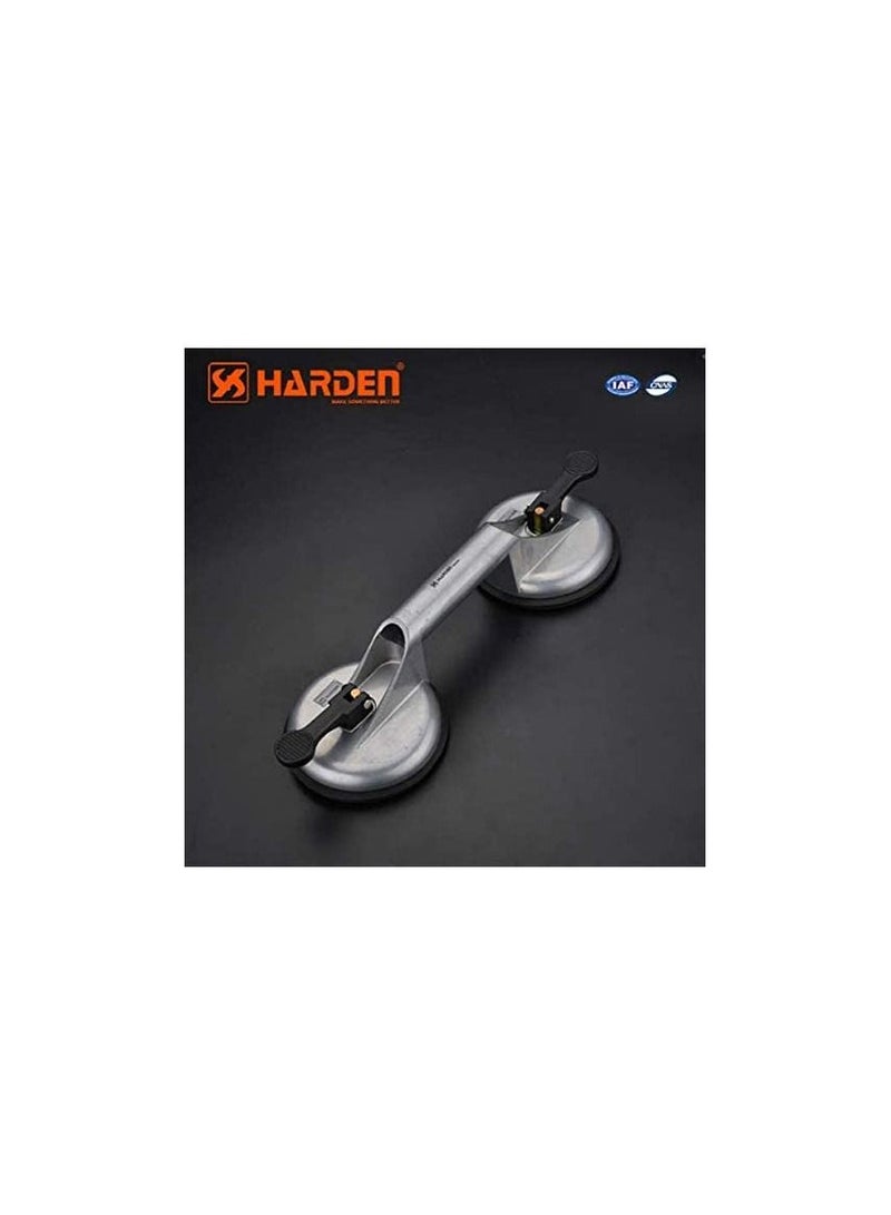 Harden 620606 Double Claw Glass Sucker Aluminium Thickened Strong Rubber Glass Lifter - Image 2