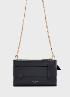 Ted Baker JEESIE Soft PU Bow Canvas Clutch Bag  - Image 2