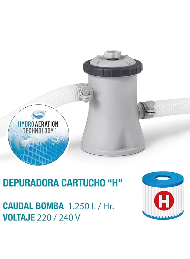 INTEX Easy Set Swimming Pool With Filter Pump 305 Cm X 76 Cm Size - Image 3