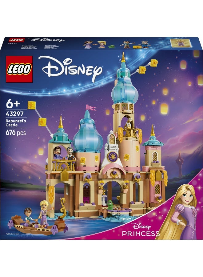 LEGO Disney Princess Rapunzel’s Castle 43297 Building Toy Set (519 Pieces) - Image 2