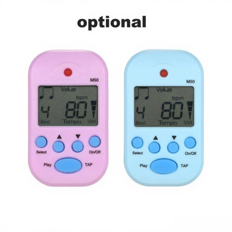 Meideal Mini Digital Metronome 30-280 BPM Tap Tempo Pocket Metronome with Clip - Rechargeable Electronic Metronome with Adjustable Volume for Guitar Piano - Image 3