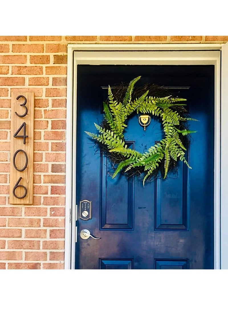 Stainless Steel Floating House Number Metal Modern with Nail Kit - Image 2