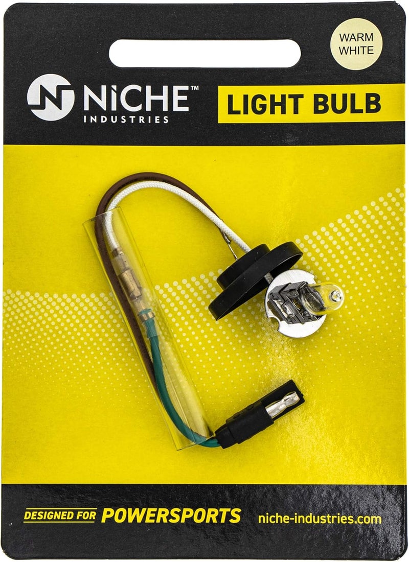 NICHE Xenon Fog Light Bulb for 2000-2019 Polaris XC SP XCR PRO X R Dragon Assault Indy 120 4010204 4010207 - Image 1