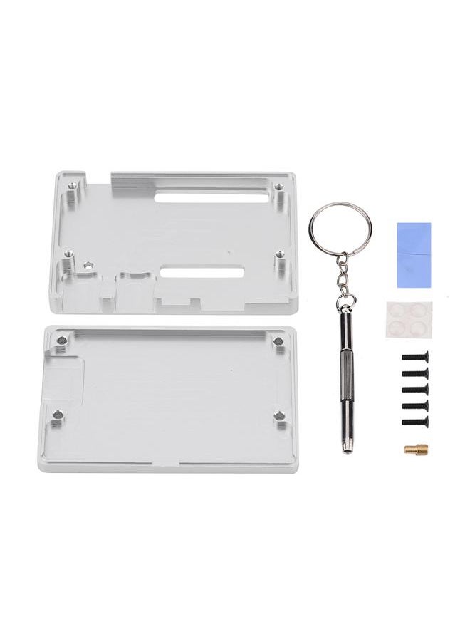 Thoraya Aluminum Enclosure Box Protective Case for Mediatek X20 Development Board for 96 Board Silver  - Image 1