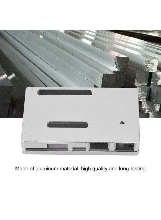 Thoraya Aluminum Enclosure Box Protective Case for Mediatek X20 Development Board for 96 Board Silver  - Image 5