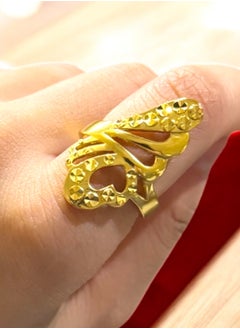 GOLDMAX 21k Gold Plated Ring For Women One Size  - Image 1