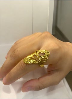 GOLDMAX 21k Gold Plated Ring For Women One Size  - Image 5