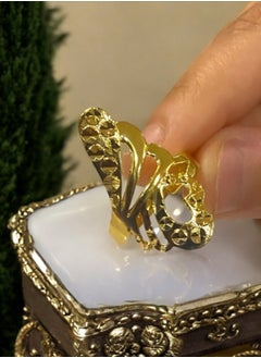 GOLDMAX 21k Gold Plated Ring For Women One Size  - Image 2