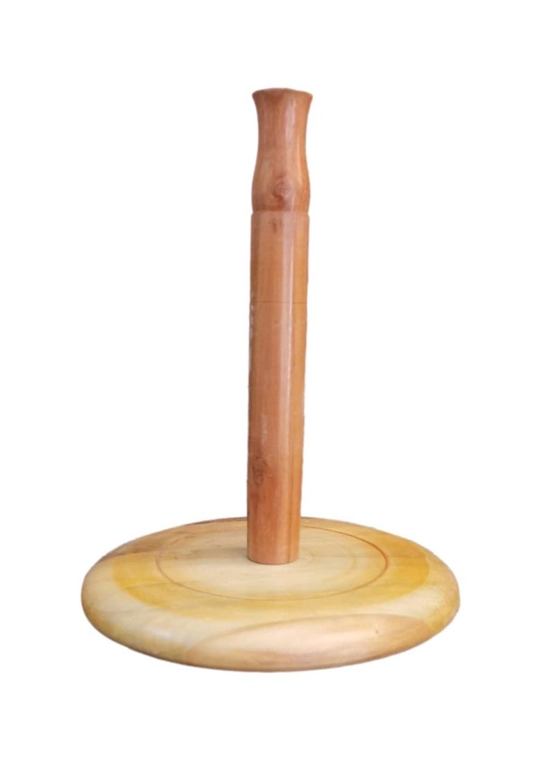 Ayda حامل مناديل المطبخ العمودي حامل مناديل ورقية قائم خشبي