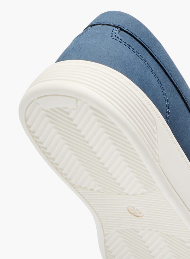 Mister Duchini Boys Solid Slip-On Loafers With Cutout Detail Ramadan Collection - Image 5