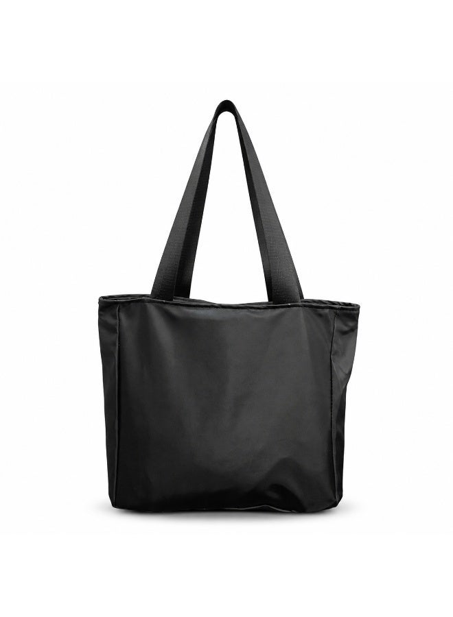 Women’s Tote Bag with Top Zipper, Multiple Front Pockets, Detachable Mini Purse and Wide Shoulder Straps - Image 3