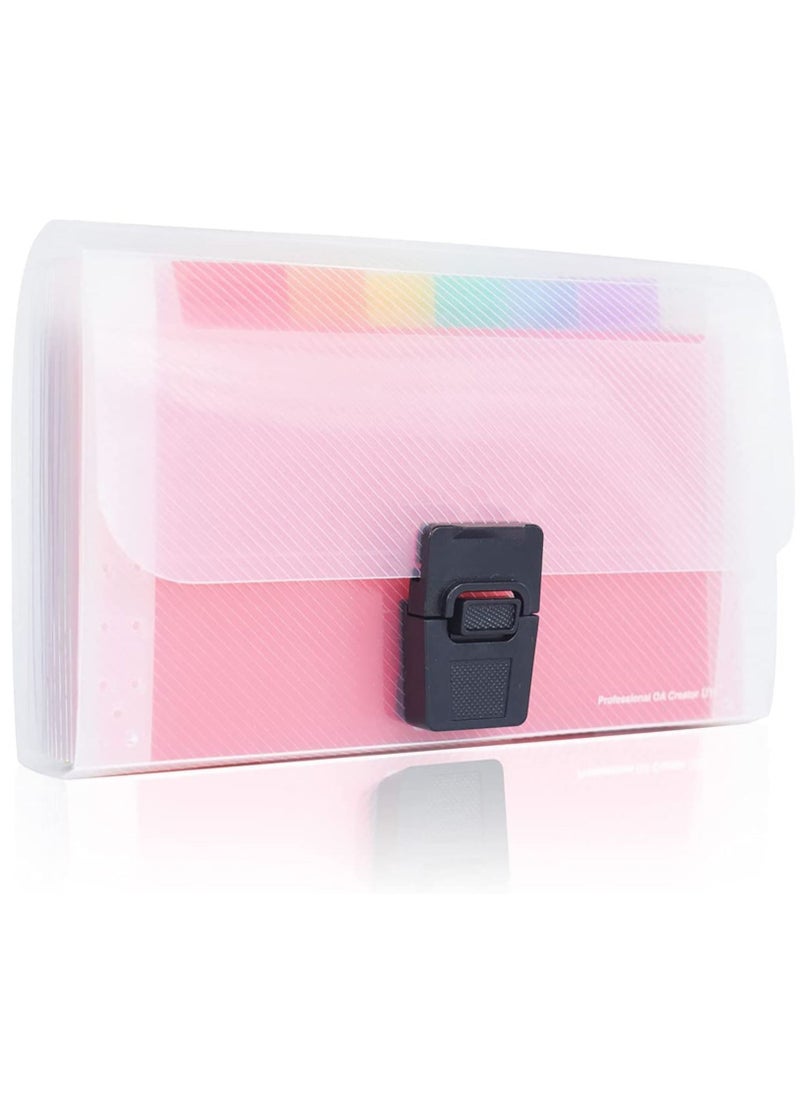 Y&D - Accordian File Organizer, Coupon Folder Organizer Mini Wallet for Coupons, Receipts, Cash, Tax Item or Changes,7x4.5 in 13 Pockets with Tabs Check Case(Caise) - Image 1