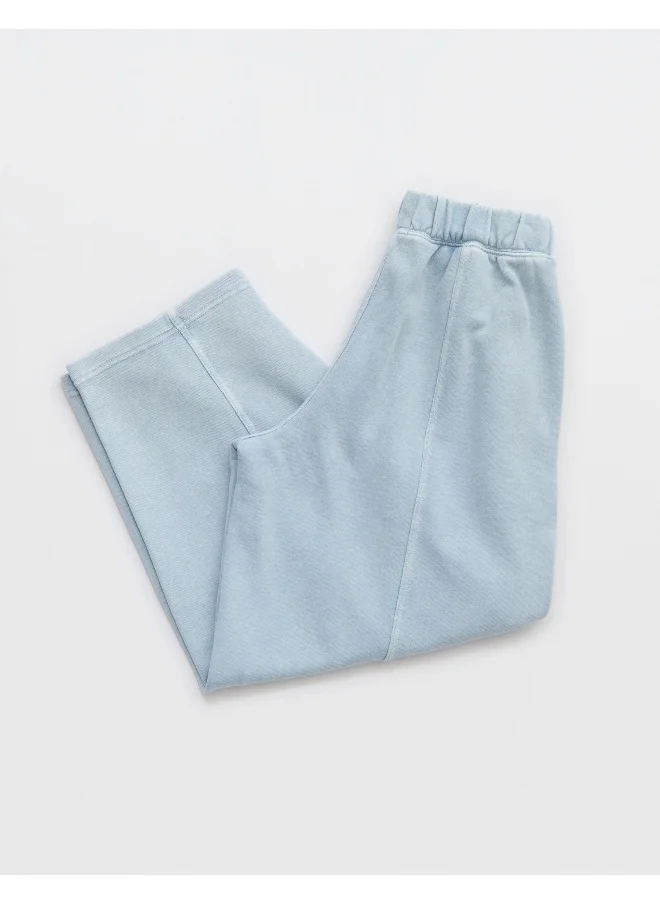 آري من امريكان ايجل Aerie Seams Right Barrel Leg Sweatpant