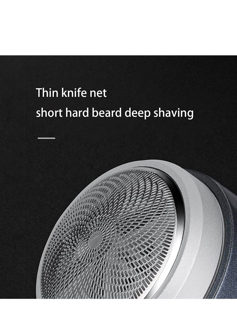 Excefore ماكينة حلاقة كهربائية للرجال بحجم الجيب ماكينة حلاقة صغيرة محمولة للاستخدام الجاف والرطب للرجال ماكينة حلاقة قابلة لإعادة الشحن عبر USB سهلة الاستخدام بضغطة زر واحدة مناسبة للمنزل والسيارة والسفر - Image 4