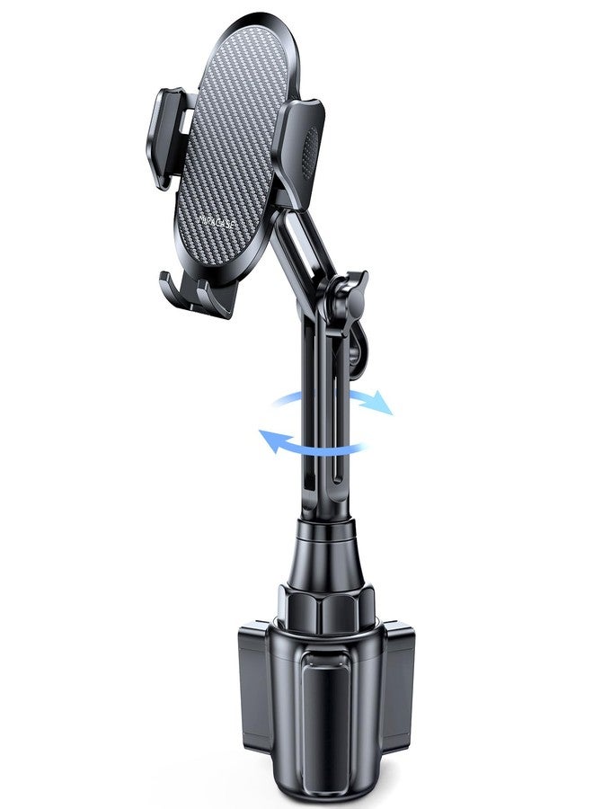 Miracase 2025 Upgraded Universal Cup Phone Holder for Car, [Rotatable & Adjustable] Long Neck Car Cup Holder Phone Mount Compatible with iPhone, Samsung, Google & More Smartphones - Image 1