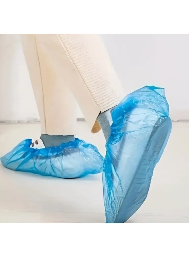 100pcs Disposable Shoe Covers, Cleaning and Hygiene Supplies, Travel Hotel Shoe Covers - Image 3