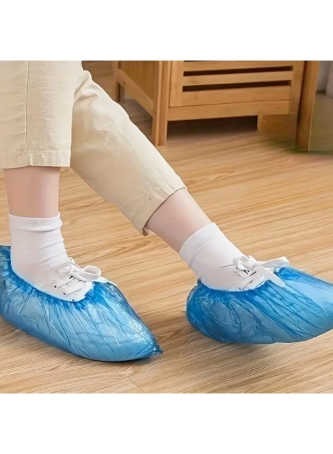 100pcs Disposable Shoe Covers, Cleaning and Hygiene Supplies, Travel Hotel Shoe Covers - Image 1