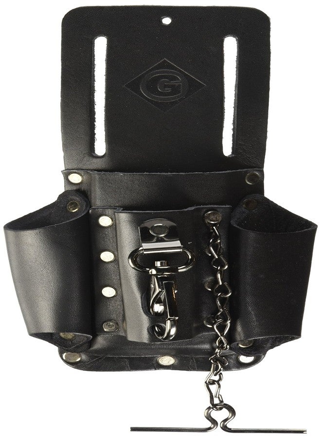 Greenlee - Pouch, Leather 4 Pocket (0258-14), Black - Image 1