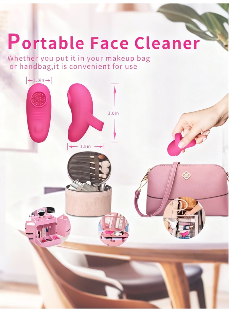 Mini Portable Handheld Facial Massager Waterproof Rechargeable Skin Care Massage Tool For Relieve Facial Muscle Tension - Image 2