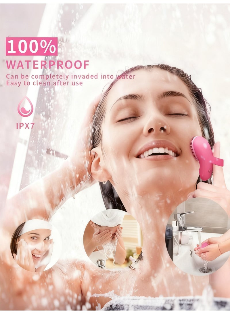 Mini Portable Handheld Facial Massager Waterproof Rechargeable Skin Care Massage Tool For Relieve Facial Muscle Tension - Image 3