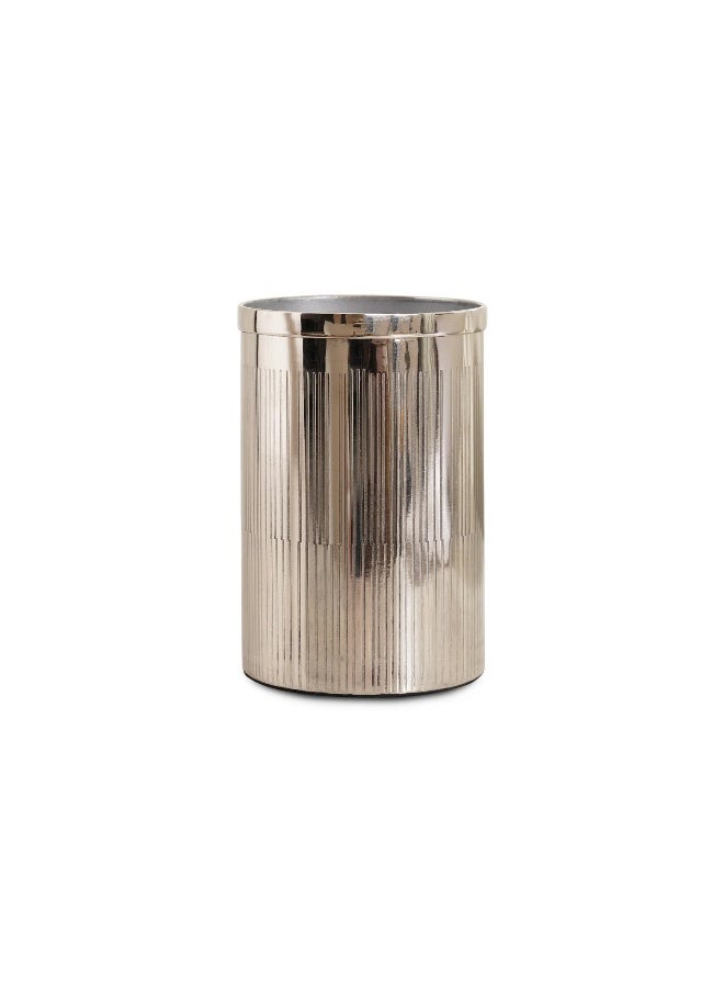 Pan Home كوب معدني ميتور بقطر 7.5x11.5 سم - فضي - Image 2